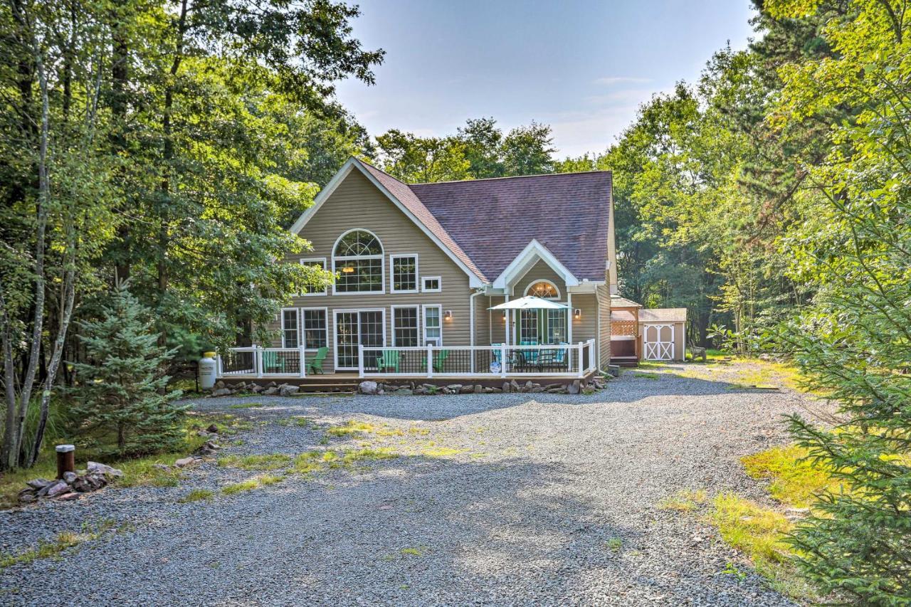 Family Home With Hot Tub, Close To Lake And Hiking! Albrightsville Eksteriør bilde