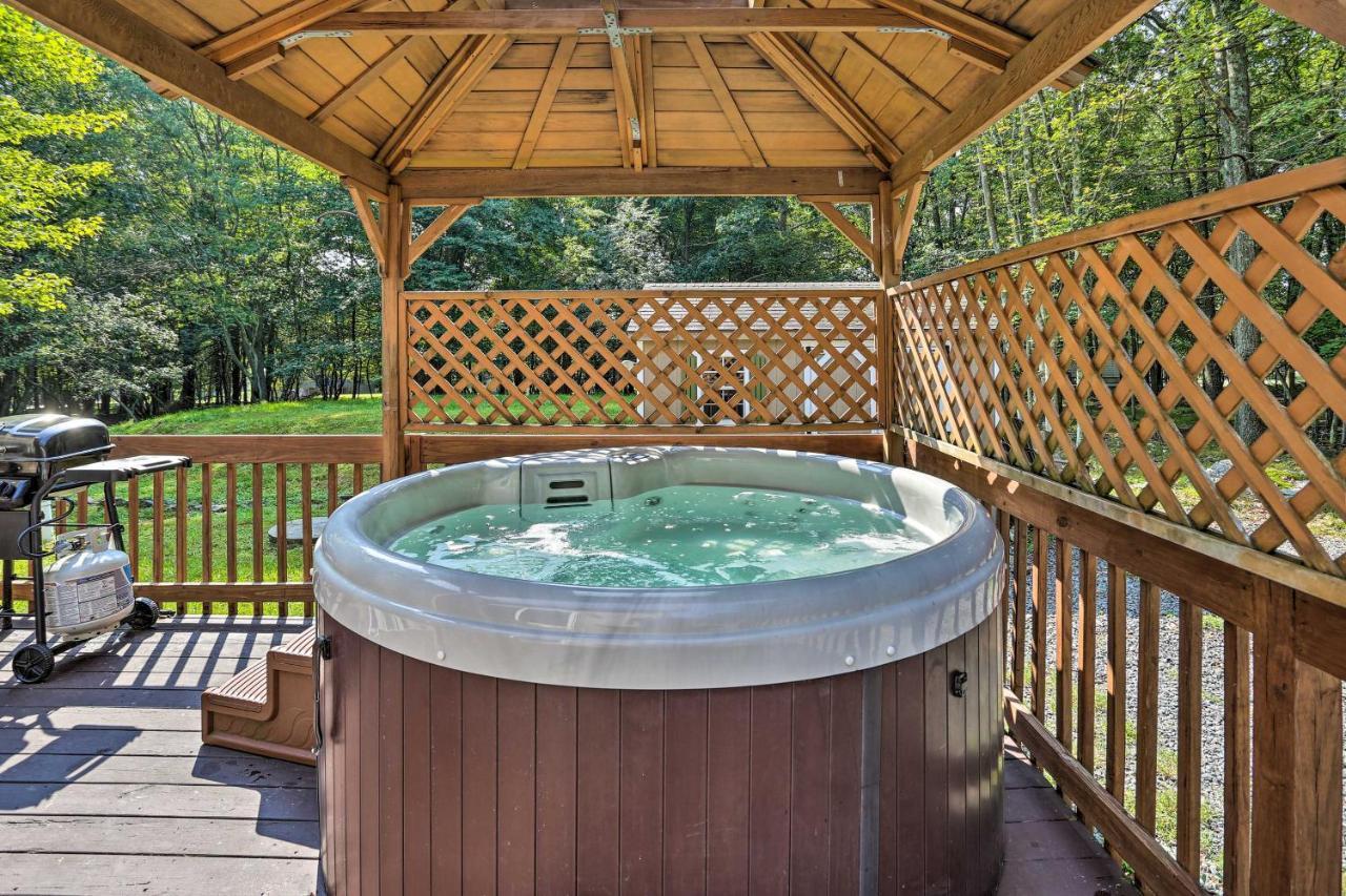 Family Home With Hot Tub, Close To Lake And Hiking! Albrightsville Eksteriør bilde