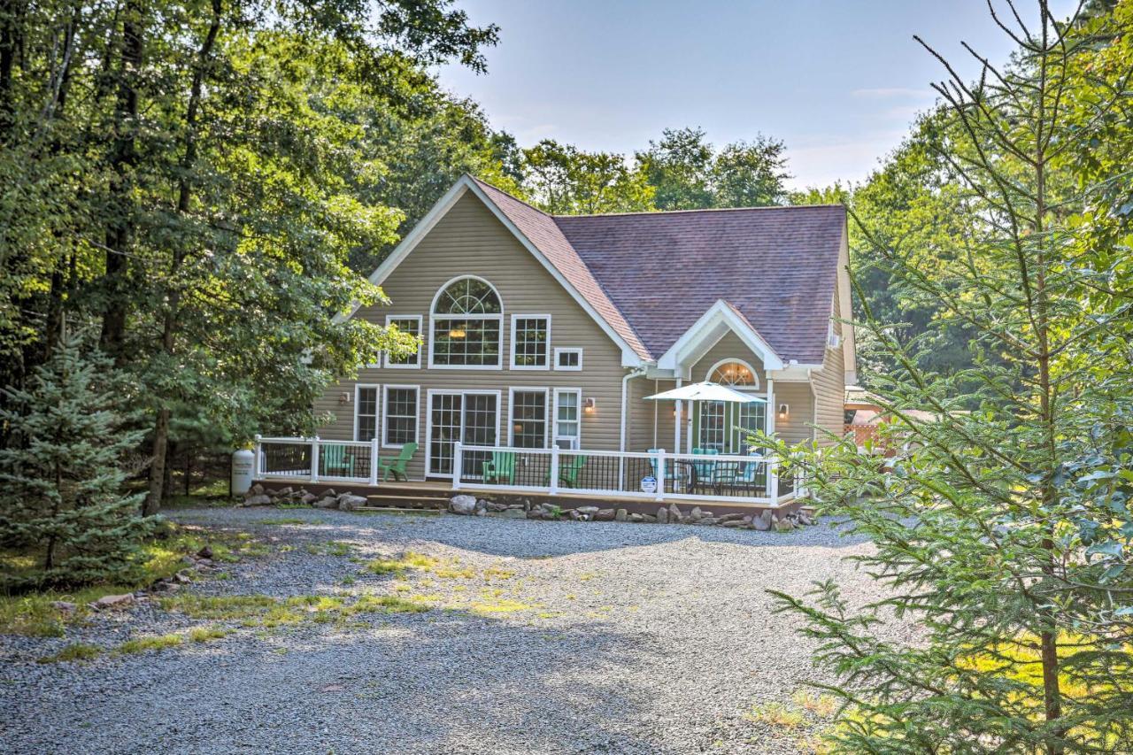 Family Home With Hot Tub, Close To Lake And Hiking! Albrightsville Eksteriør bilde